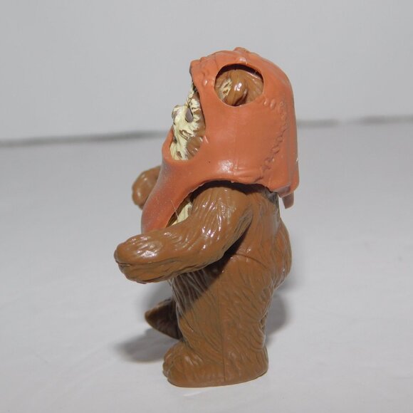 VTG 1984 Kenner Star Wars ROTJ Ewok Wicket W. Warrick 2" Figure w Hood - Picture 3 of 8